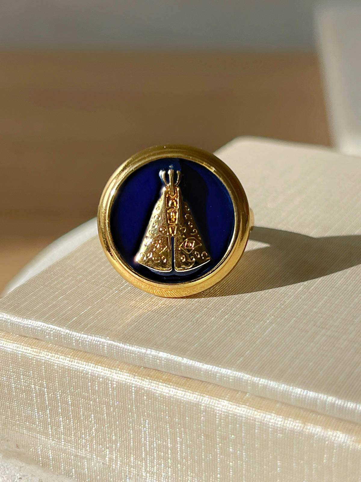 Anel Oval Nossa Senhora Aparecida