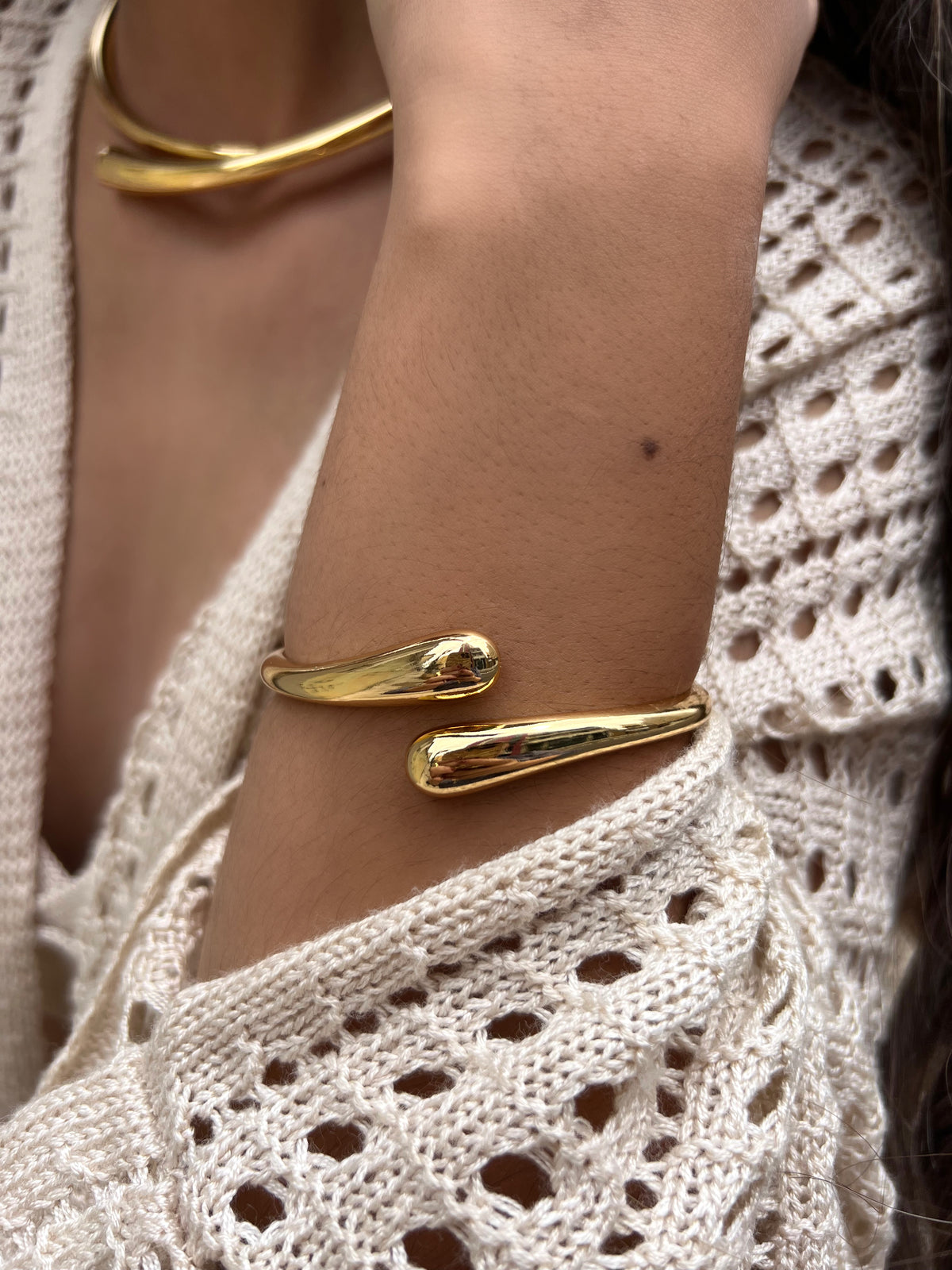 Bracelete Orgânico Ouro 18k