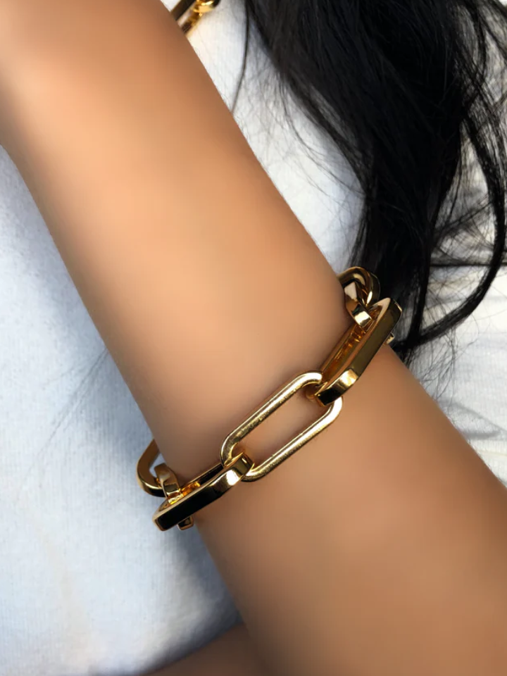 Pulseira Corrente Elos Ovais GG