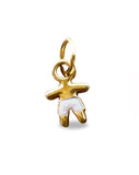 Pingente Menino Pequeno Com Fecho