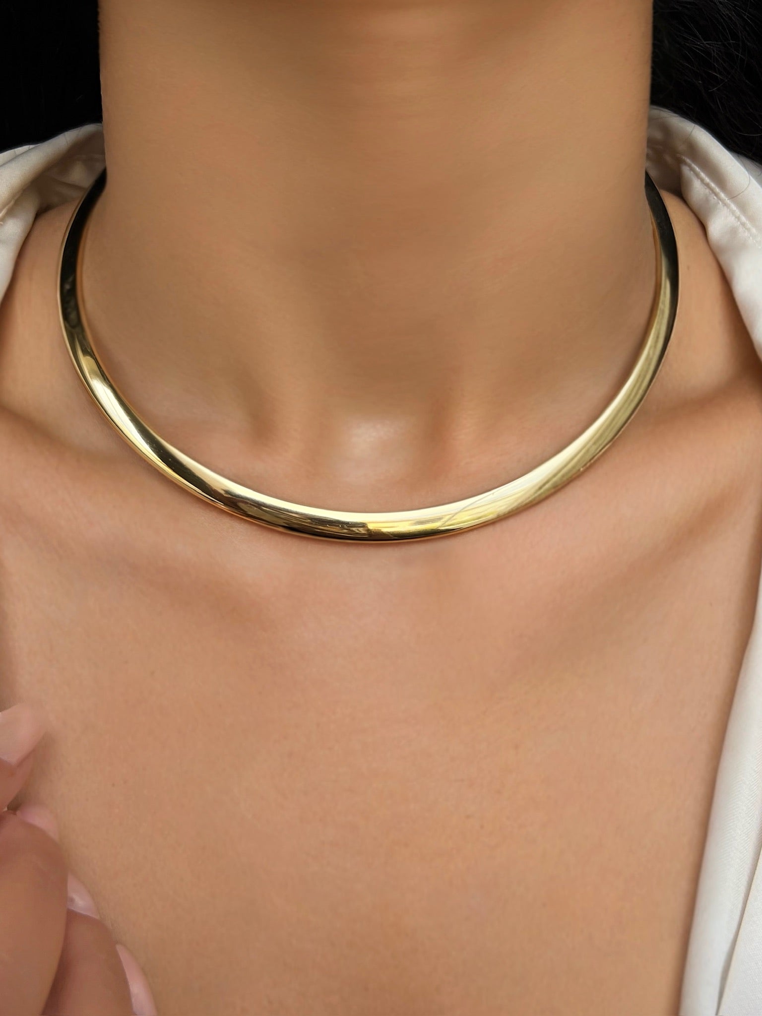 Arco Puff Fino Banho Ouro 18k