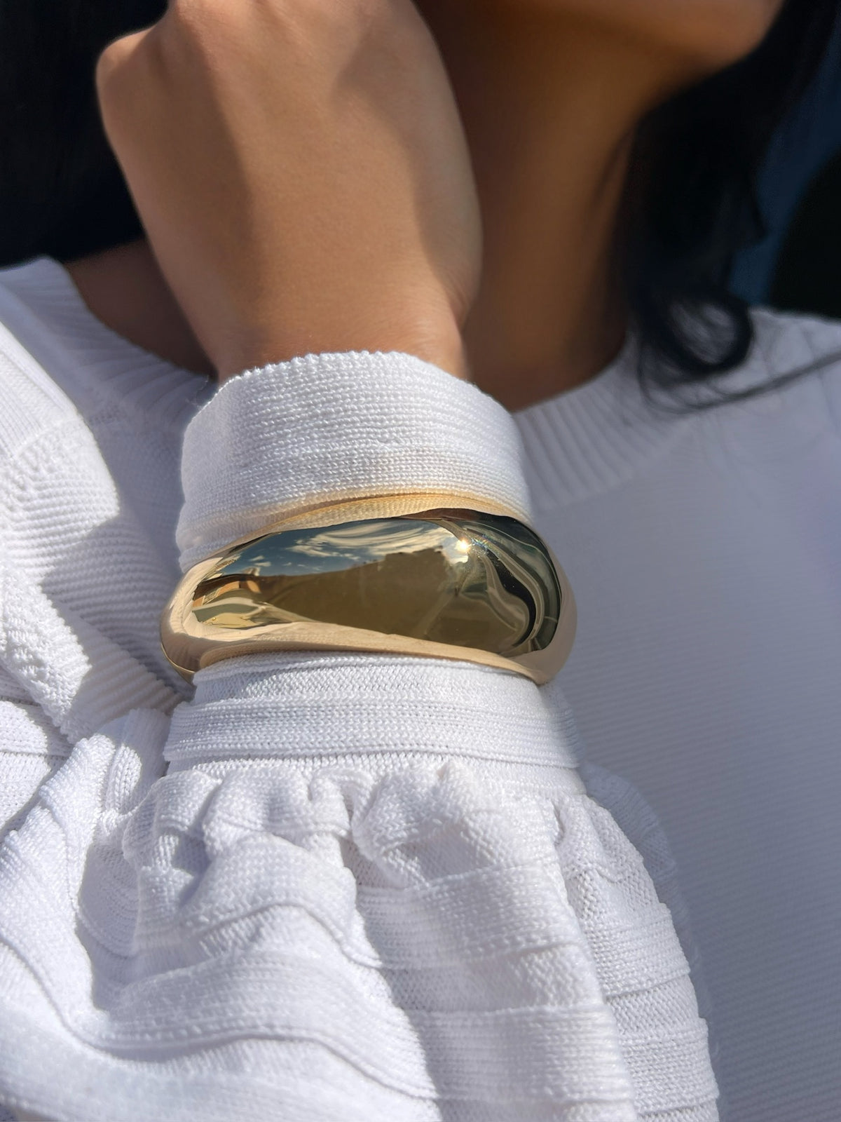 Bracelete Duna Banho Ouro 18k