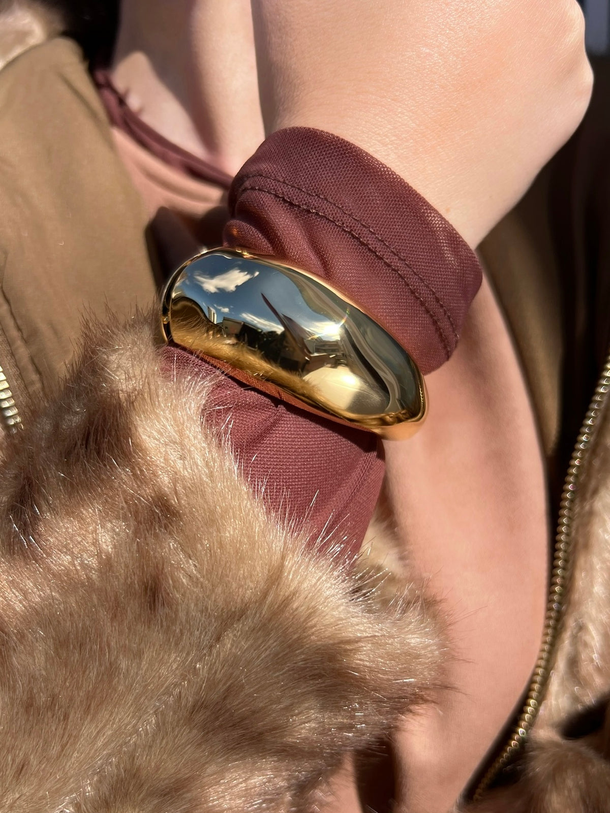 Bracelete Duna Banho Ouro 18k