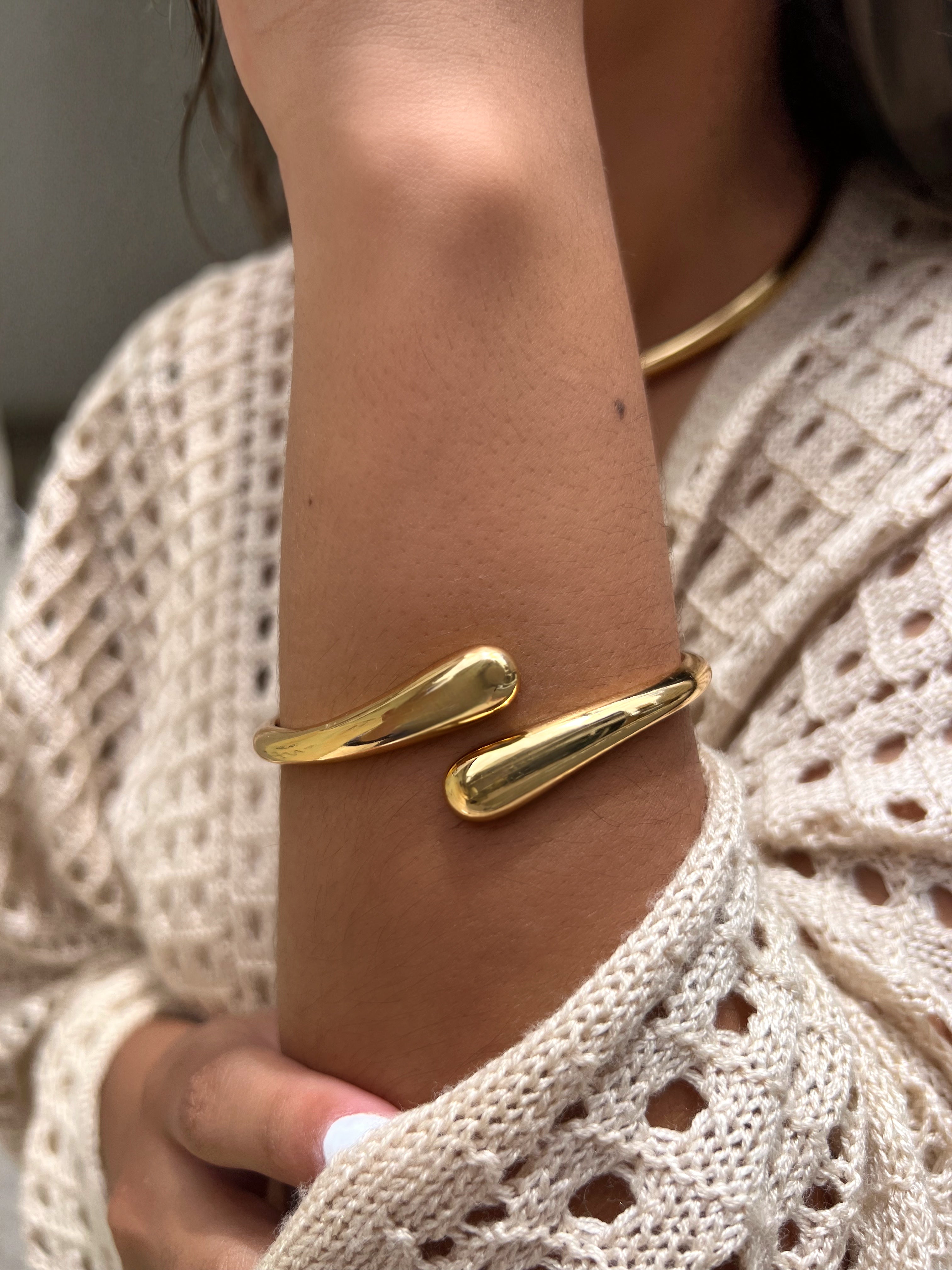 Bracelete Orgânico Ouro 18k