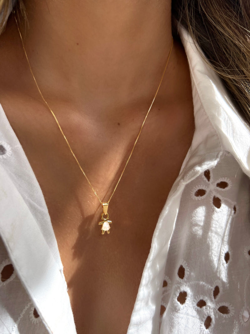 Colar FILHA Corrente Veneziana 45cm