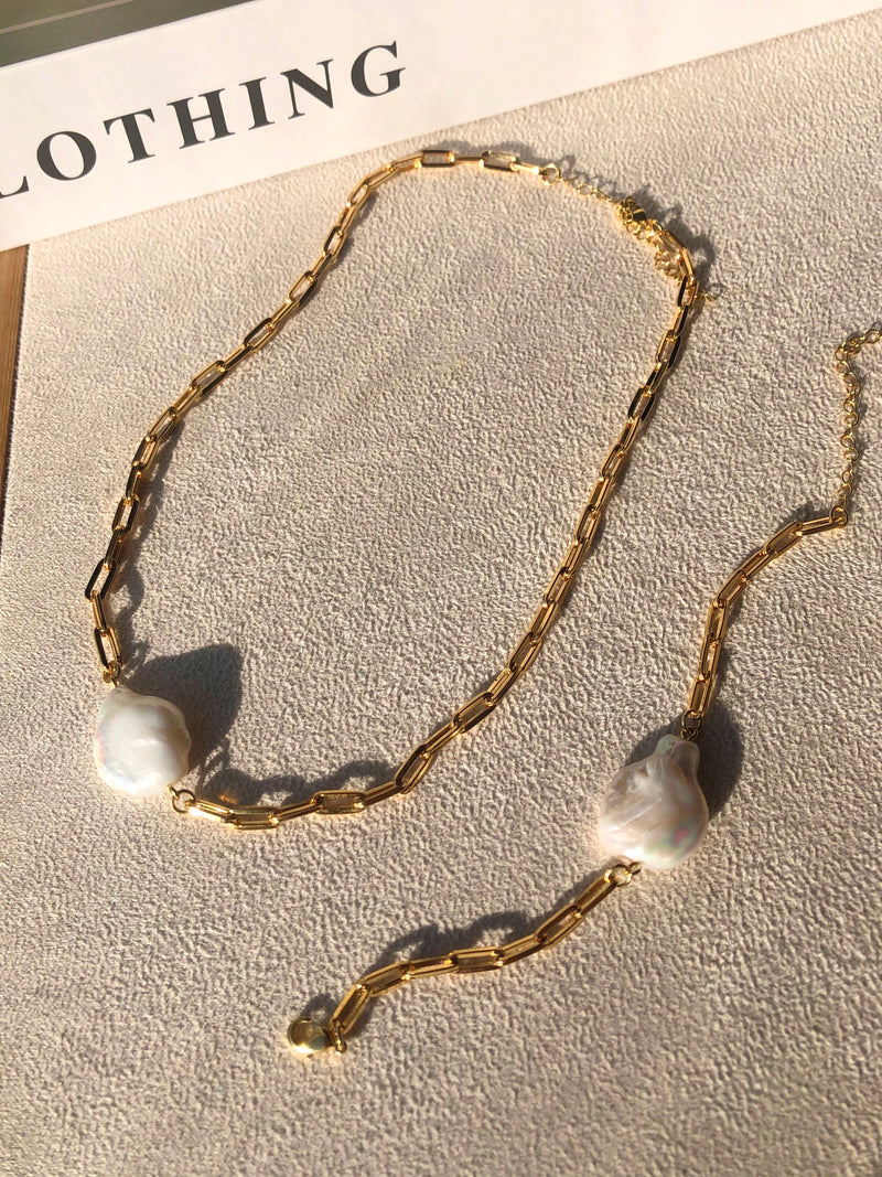 Conjunto Elos E Pérola Barroca