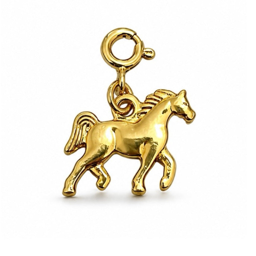 Pingente Cavalo Com Fecho