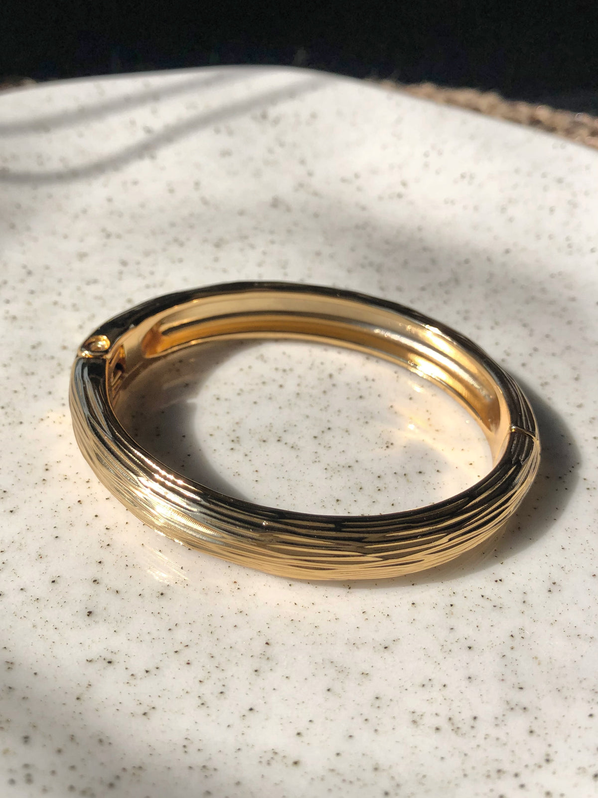 Bracelete Simone Em Banho Ouro 17cm