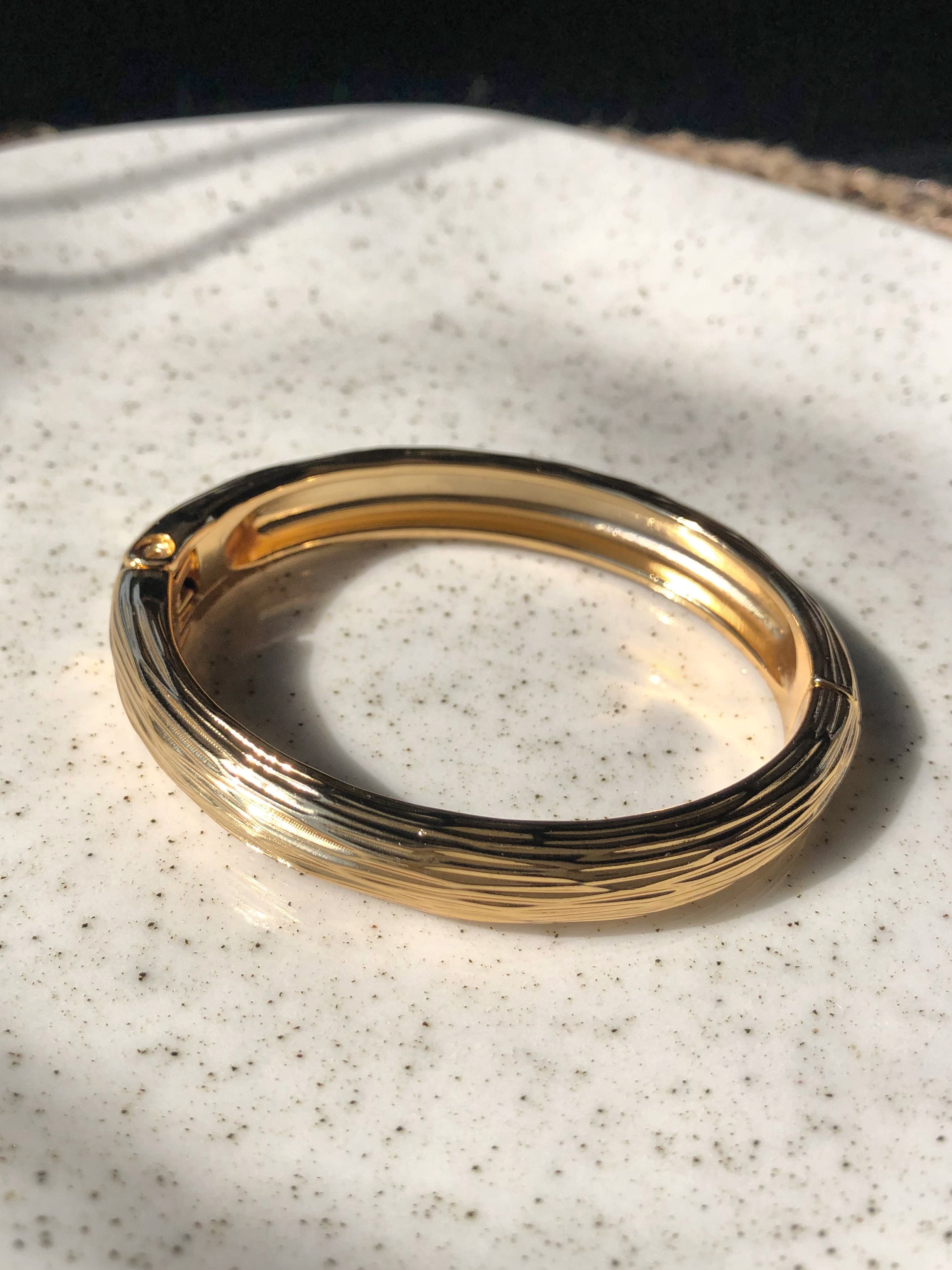 Bracelete Simone Em Banho Ouro 17cm