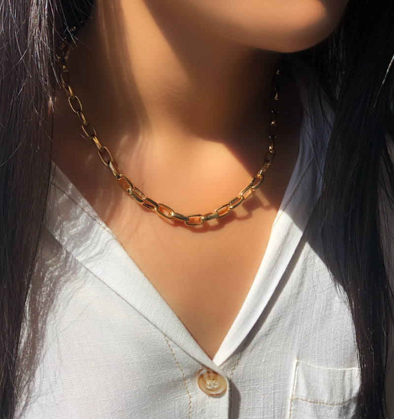 Colar Corrente Elos 42 cm