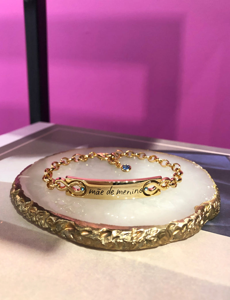 Pulseira Mãe De Menino 20cm