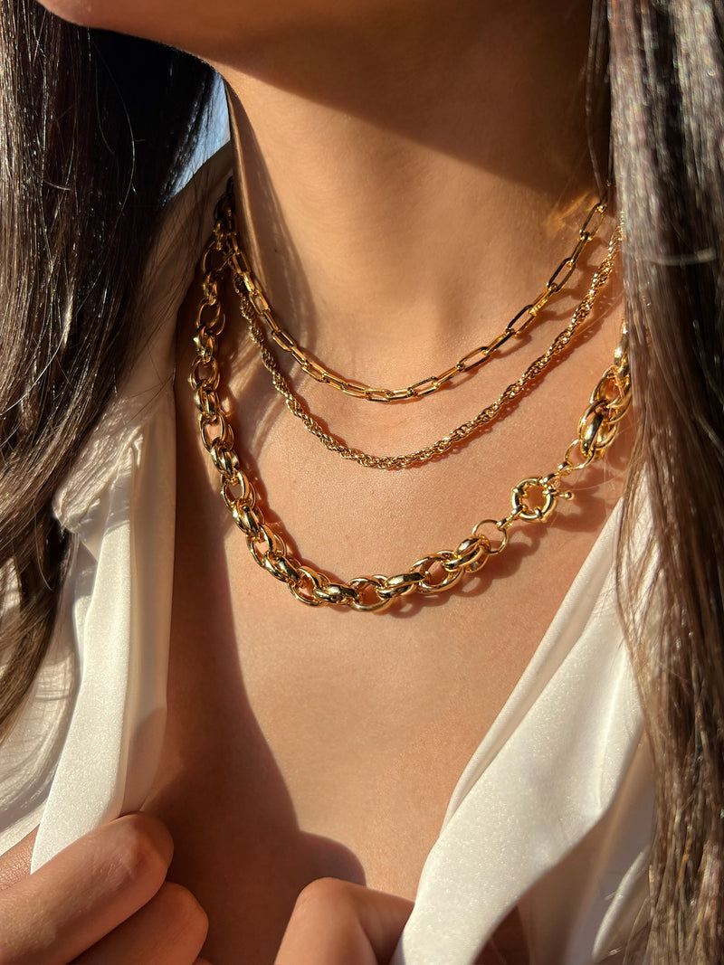 Mix De Colares Cordão Baiano E Torcido