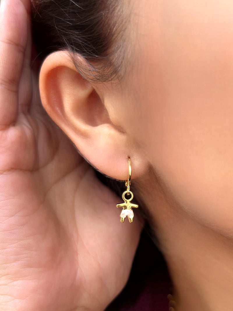 Par De Brinco Argola FILHO 2cm