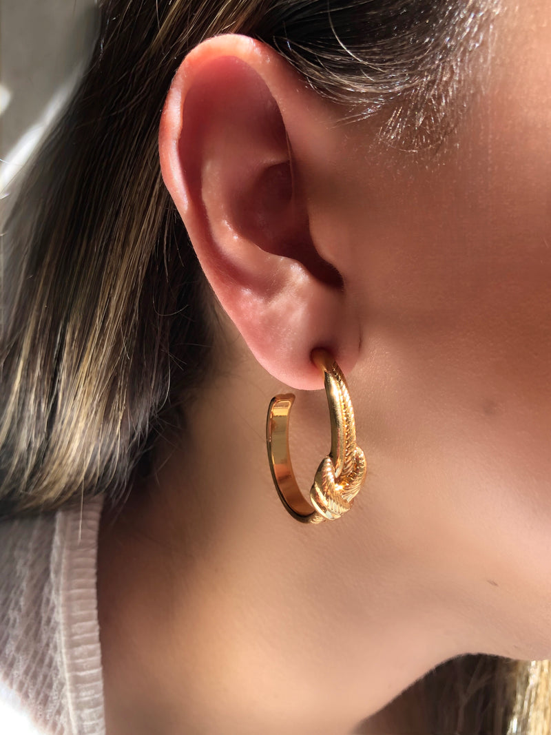 Par De Brinco Argola Yasmin