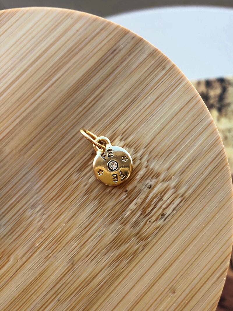 Pingente Fé Com Fecho