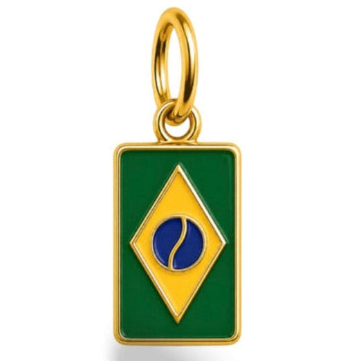 Pingente Bandeira Brasil*