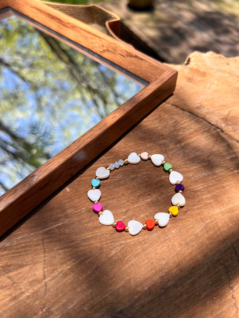 Pulseira Natalia Coração