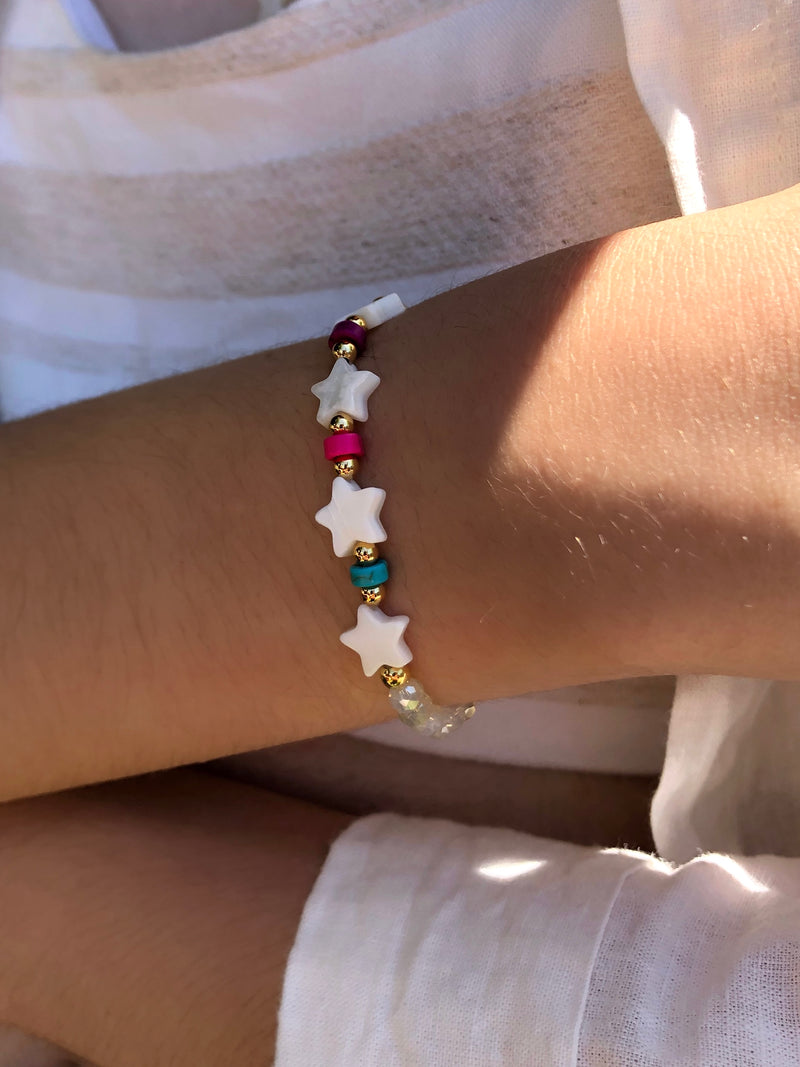 Pulseira Natalia Estrelas