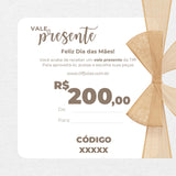 Cartão Presente Dia Das Mães