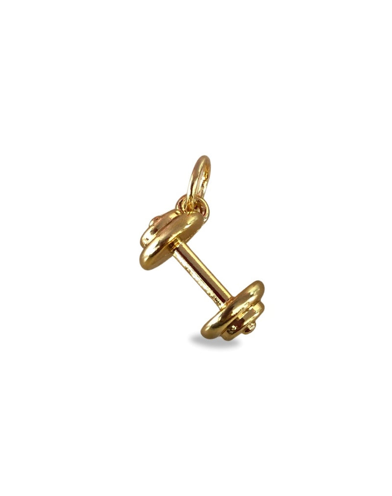 Pingente Haltere Com Fecho