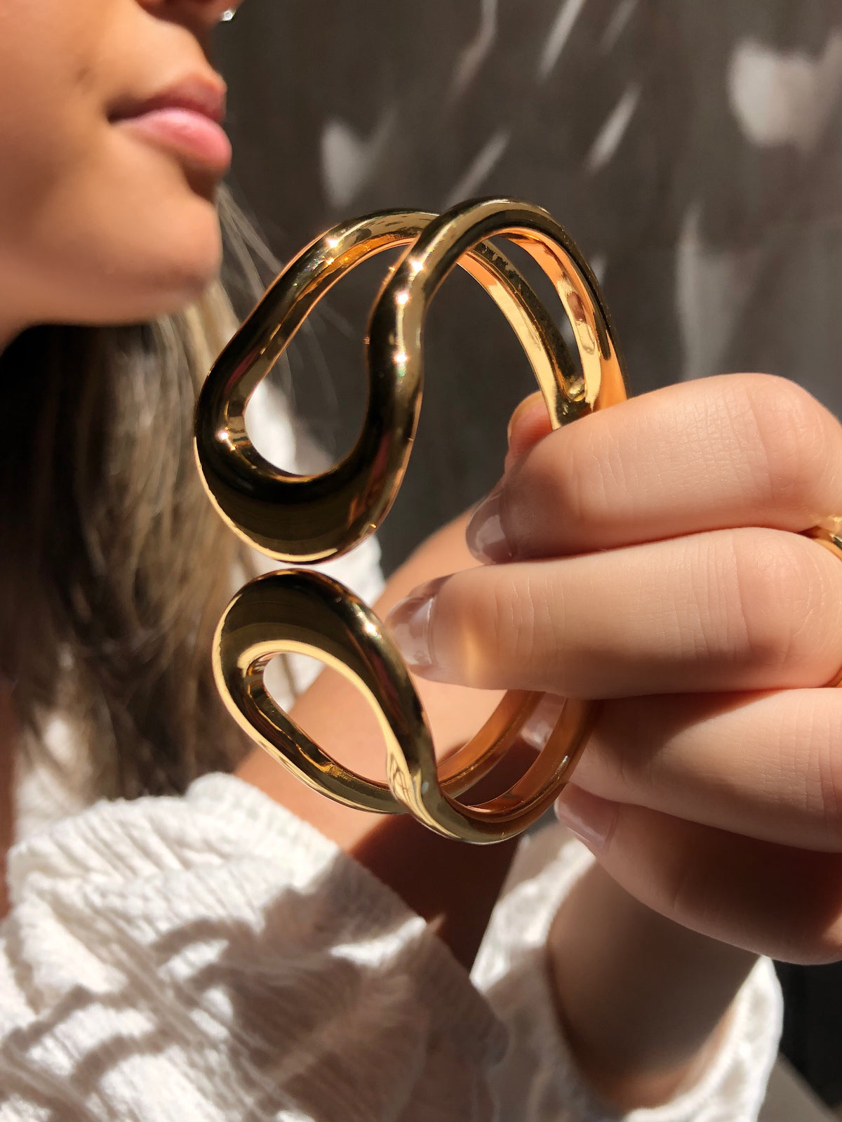 Bracelete Cecília Em Banho Ouro 18k - Tiff Joias