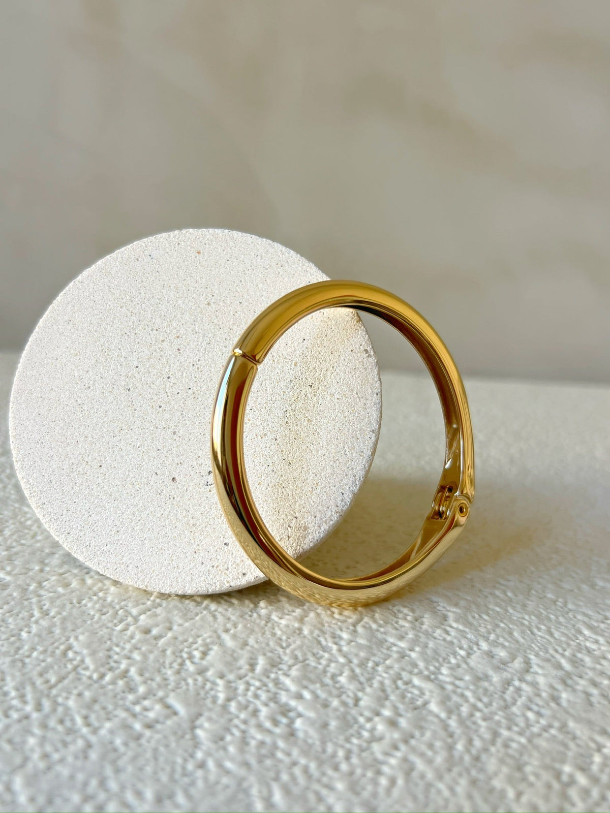 Bracelete Puff Fino Banho Ouro 18k - Tiff Joias