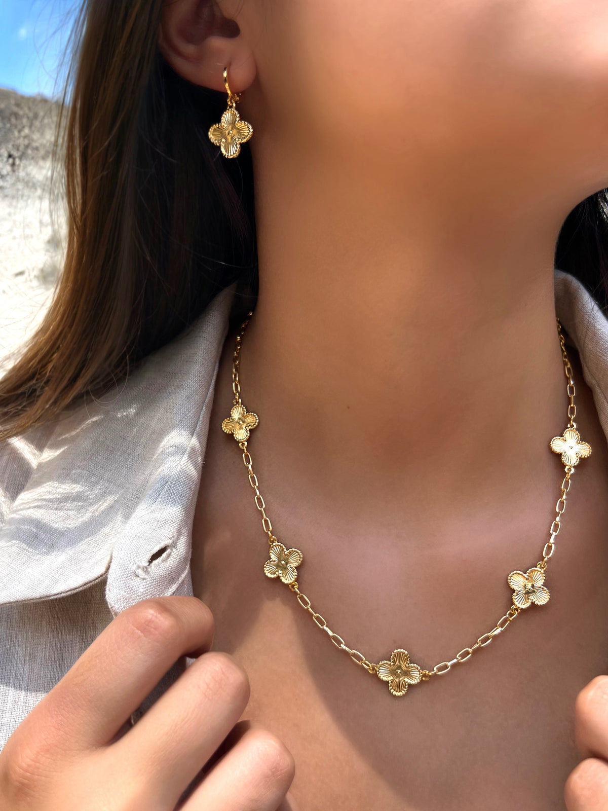Brinco Van Cleef Blogueira - Tiff Joias