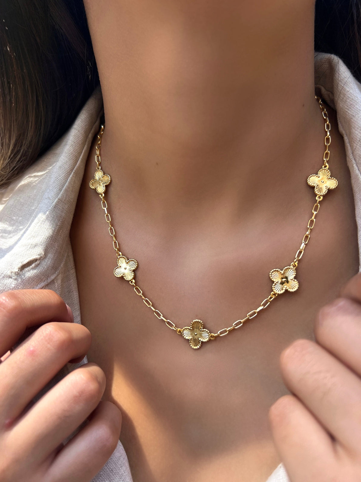 Colar Van Cleef Blogueira 45cm - Tiff Joias