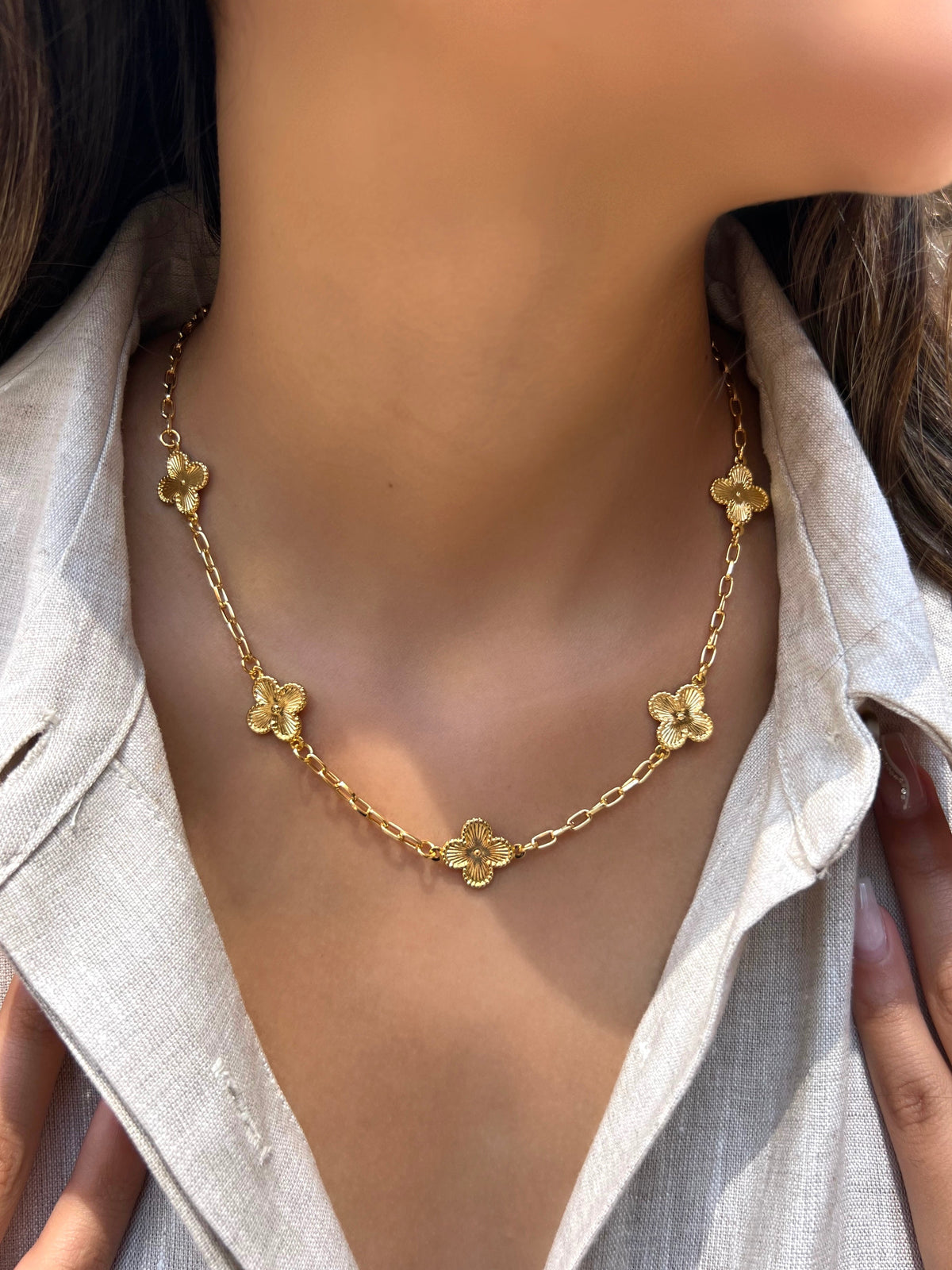 Colar Van Cleef Blogueira 45cm - Tiff Joias