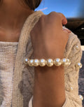 Pulseira De Pérolas Média - Tiff Joias