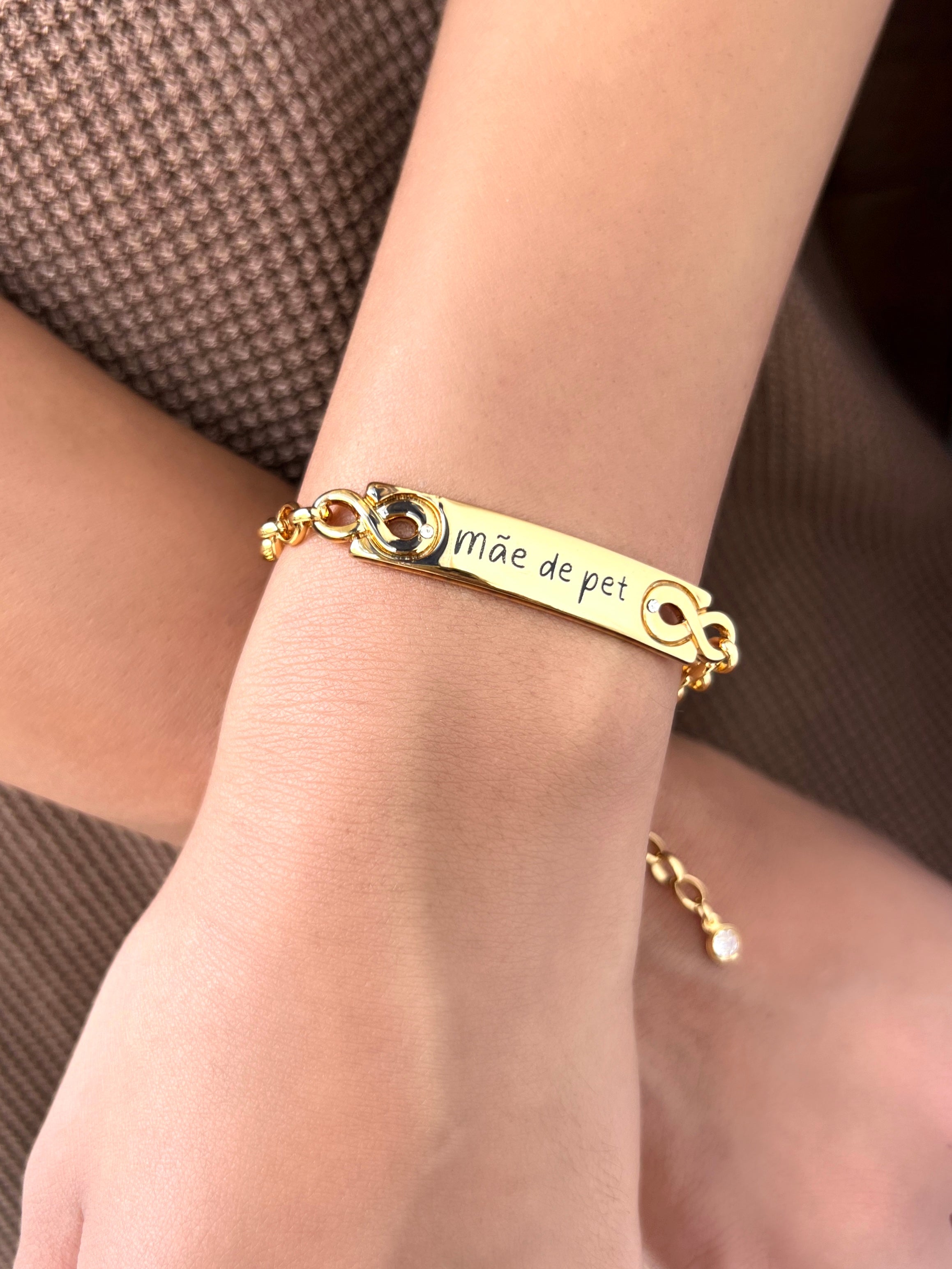 Pulseira Mãe De PET 20cm - Tiff Joias