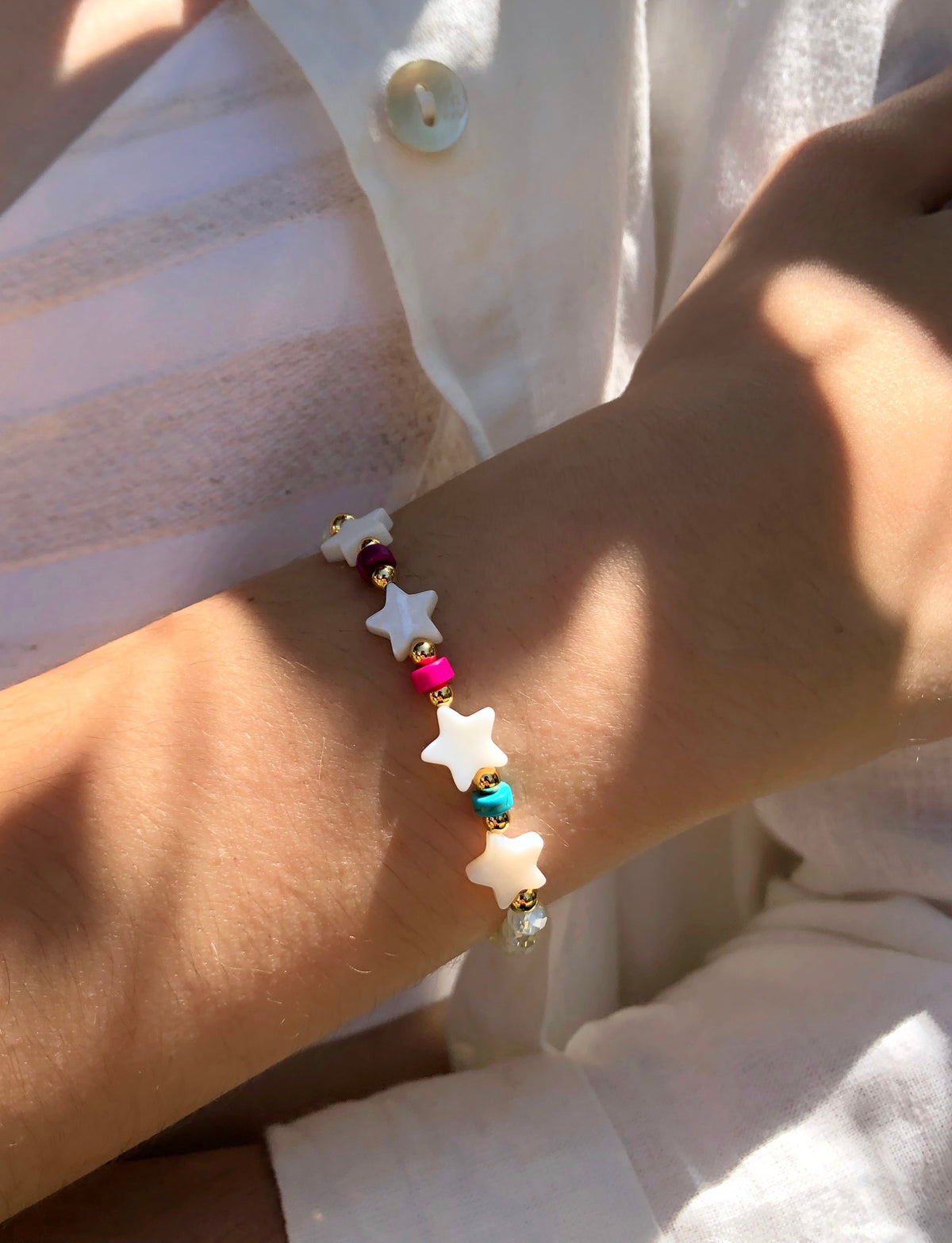 Pulseira Natalia Estrelas - Tiff Joias