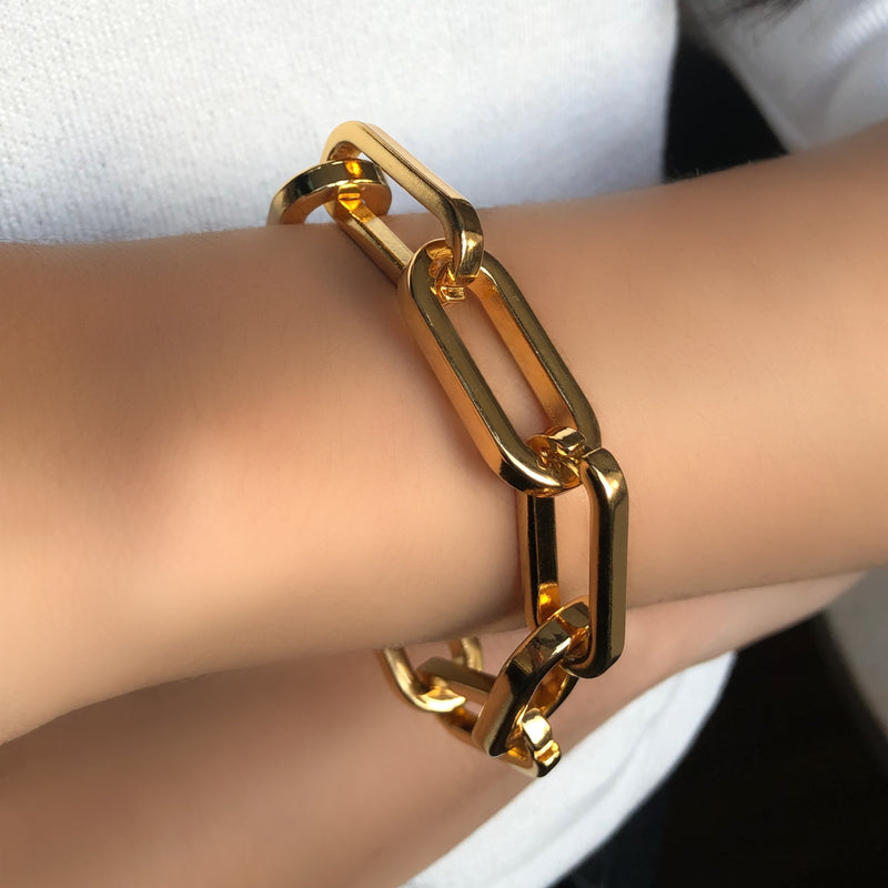 Pulseira Corrente Elos Ovais GG