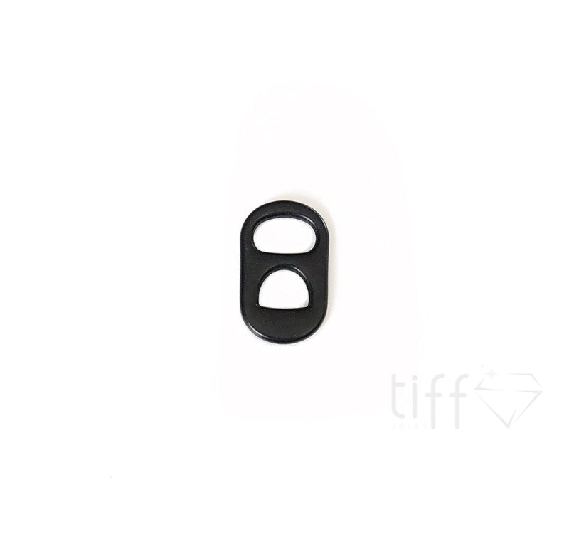 Pingente Lacre Esmaltado Preto