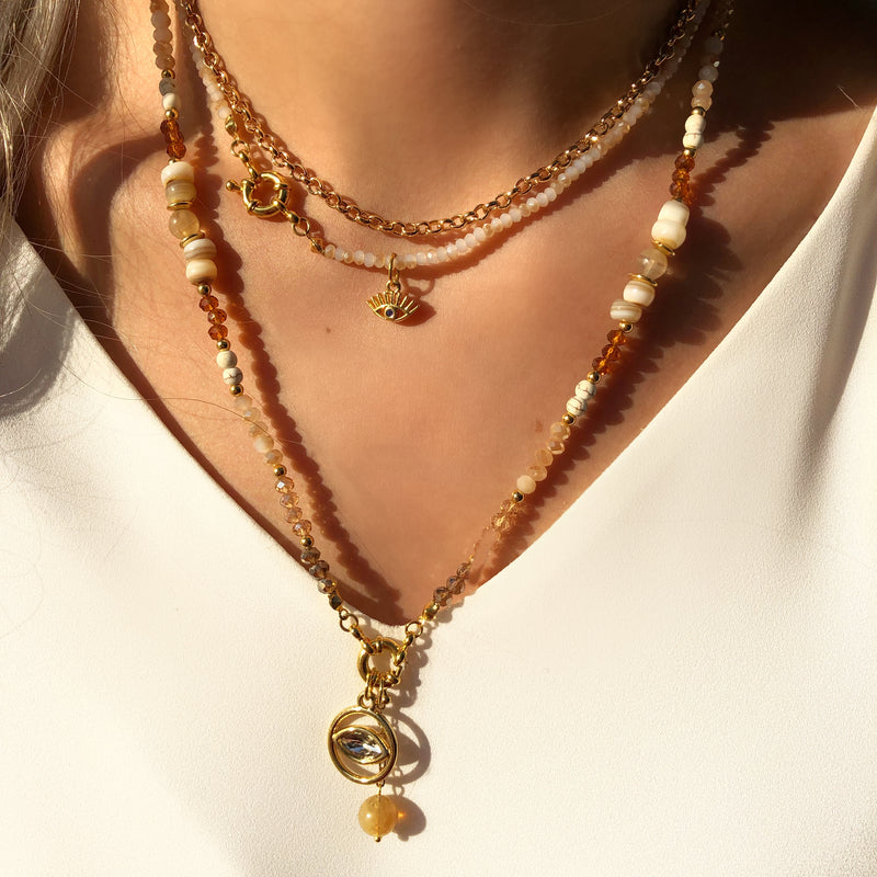 Mix de colares corrente mini portuguesa