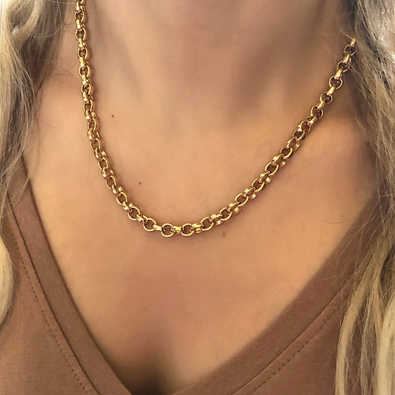 Colar Corrente Portuguesa 40 cm